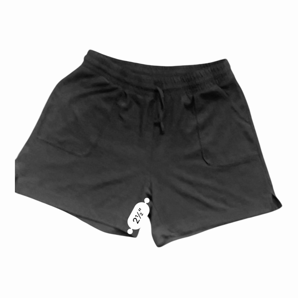 Old Navy casual spots athleisure shorts Girl/Junior XL (14)flowyblack split hem - Picture 9 of 11
